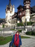 Cris your tour guide at Peles Castle, Oct&nbsp;2015