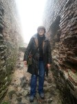 Your tour guide at Poienari Citadel, Oct&nbsp;2015