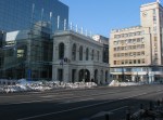 Novotel Hotel entrance, Calea Victoriei (Victory&nbsp;Avenue).
