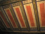 Ceiling decorated by Ion Mincu in the house he&nbsp;lived.