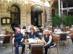 With dear friends at Negresco restaurant in Bucharest Old Town, Sep&nbsp;2013