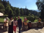 Lovely summer morning at Peles Castle with nice visitors from India, Aug&nbsp;2015