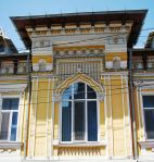 Early Neo-Romanian (national romantic) style house facade, Bucharest