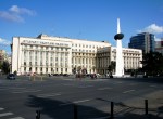 Former headquarters of Romanian Communist Party’s Central Committee and the Revolution Memorial,&nbsp;Bucharest