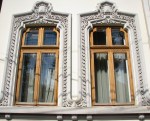 Mature Neo-Romanian style windows, Bucharest