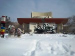 National Theater Esplanade under the snow,&nbsp;Bucharest