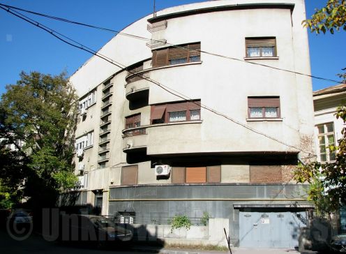 Art Deco apartment building, central Bucharest