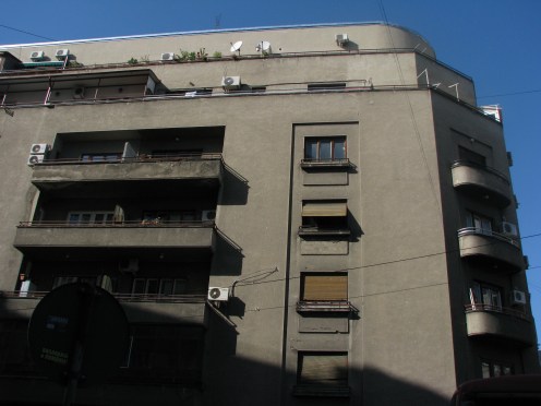 Apartment building (1933-1935), arch. G M Cantacuzino central Bucharest