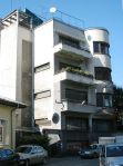 Apartment building (1938, arch. Jean Monda) central Bucharest