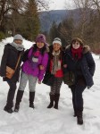 With my first Filipino guests near Peles&nbsp;Castle