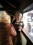 Cheerful visitors at Bran&nbsp;Castle