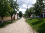 Village lane in Viscri,&nbsp;Transylvania