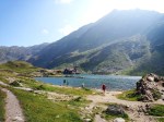 Balea Lake on the Highest Point of Transfagarasan&nbsp;Highway