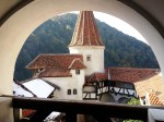 Bran Castle, Transylvania -view from the&nbsp;terrace