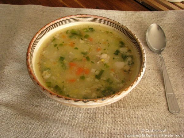 Ciorba de miel (Romanian Traditional Lamb soup)