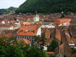 Brasov historic center overview,&nbsp;Romania