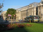 University Square in the morning downtown&nbsp;Bucharest