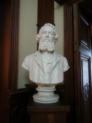 Theodor Aman bust by Karl Storck