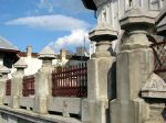 Neo-Romanian style church fence pillars&nbsp;Bucharest