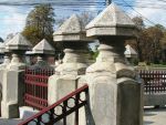 Neo-Romanian style fence pillars&nbsp;Bucharest