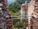 View from Poienari&nbsp;Citadel
