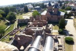 Top View of the Vestiges of Princely Court Complex in&nbsp;Targoviste