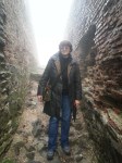 Your tour guide at Poienari Citadel, Oct&nbsp;2015