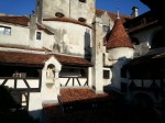 Bran Castle seen from the inner courtyard,&nbsp;Transylvania