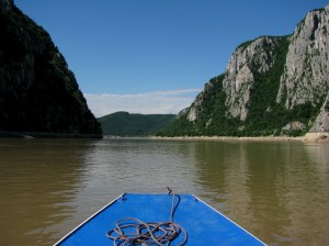 Passing Danube Gorge Iron Gates