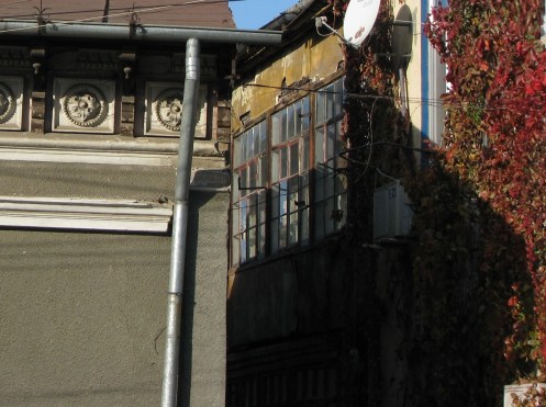 Architectural details houses 11 iunie street Bucharest