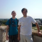 On the top of Chindiei Tower,&nbsp;Targoviste