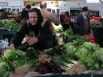 Spring greens at farmer’s market&nbsp;Bucharest