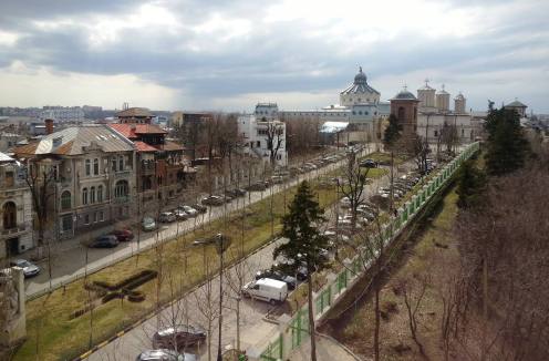 Top View to Patriarchal Cathedral Bucharest