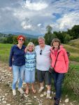 Cris your guide with tourists during&nbsp;tour