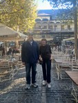 Special memory photo at Manuc’s Inn during Bucharest Walking Tour, Oct.&nbsp;2026