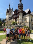Touring Peles Castle on a bright summer day, July&nbsp;2026